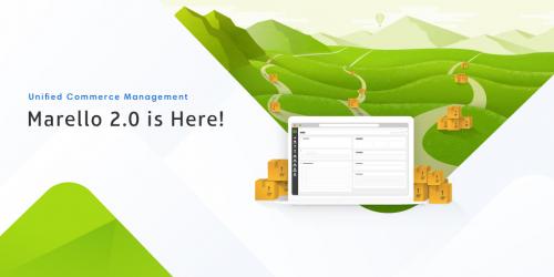 The Twitter template for the Marello unified Commerce management 2.0 release