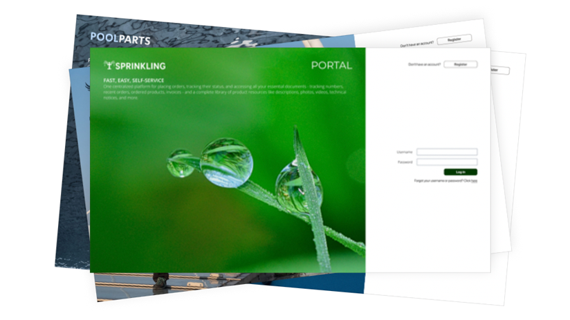 B2B Portal Branding